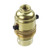 BC | B22 | Bayonet Cap Brass Switched Safer Lampholder 10mm Entry