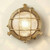 Mini Compass Guard Bulkhead (Raw Brass)
