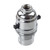BC | B22 | Bayonet Cap Chrome Switched Safer Lampholder 10mm Entry