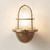 Armada Wall Lantern (Raw Brass)