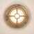 Walkway Guard Light (Raw Brass)