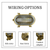 Small Siren Bulkhead (Antique Brass)