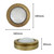 Marina Circular Bulkhead (Satin Nickel)