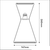 ES | E27 Clear LED Double Cone Light Bulb Dimmable