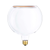 ES | E27 Clear LED Light Bulb G200 Globe Dimmable