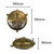 Trident Shield Bulkhead (Satin Nickel)