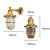 Tiller Wall Lantern (Antique Brass)