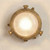 Mini Compass Bulkhead (Raw Brass)