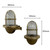 Armada Wall Lantern (Antique Brass)