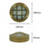 Marina Guard Circular Bulkhead (Raw Brass)