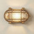 Horatio Junior Bulkhead (Raw Brass)