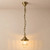 Hull Pendant Lantern (Raw Brass)
