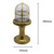 Wellington Post Lantern (Satin Nickel)