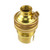 SBC | B15 | Small Bayonet Cap Brass Lampholder with 1/2" Base Fixing