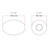 Marina Elliptical Lampshade