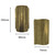 Pharos Compact Up and Down Wall Light (Antique Brass)