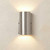 Pharos Compact Up and Down Wall Light (Satin Nickel)