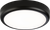 230V IP65 9W CCT Adjustable LED Bulkhead C/W Black Trim