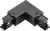 K-LINE 230V 3-Circuit Track Right L-Connector - Black