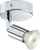 230V GU10 Single Spotlight -  Chrome