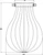 Pendant Cage - Brushed Chrome