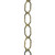 4mm Gauge Brass Plated Gothic Lighting Chain
