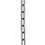 1.8mm Gauge Black Powder Coated Plated Lighting Chain