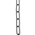2.8mm Gauge Black Powder Coated Plated Lighting Chain