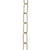 2.6mm Gauge Brass Plated Lighting Chain