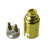 BC | B22 | Bayonet Cap Brass Candle Type Lampholder No Earth