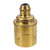 ES | E27 | Edison Screw Brass Lampholder with Cord Grip