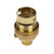 BC | B22 | Bayonet Cap Brass Un-Switched Lampholder 10mm Entry with Stem Lock