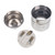 ES | E27 | Edison Screw Plain Chrome Lampholder with 10mm Fixing