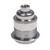 ES | E27 | Edison Screw Chrome Threaded Lampholder with 10mm Base Fixing