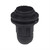 SES | E14 | Small Edison Screw Black Threaded Lampholder with Push Wire Terminals
