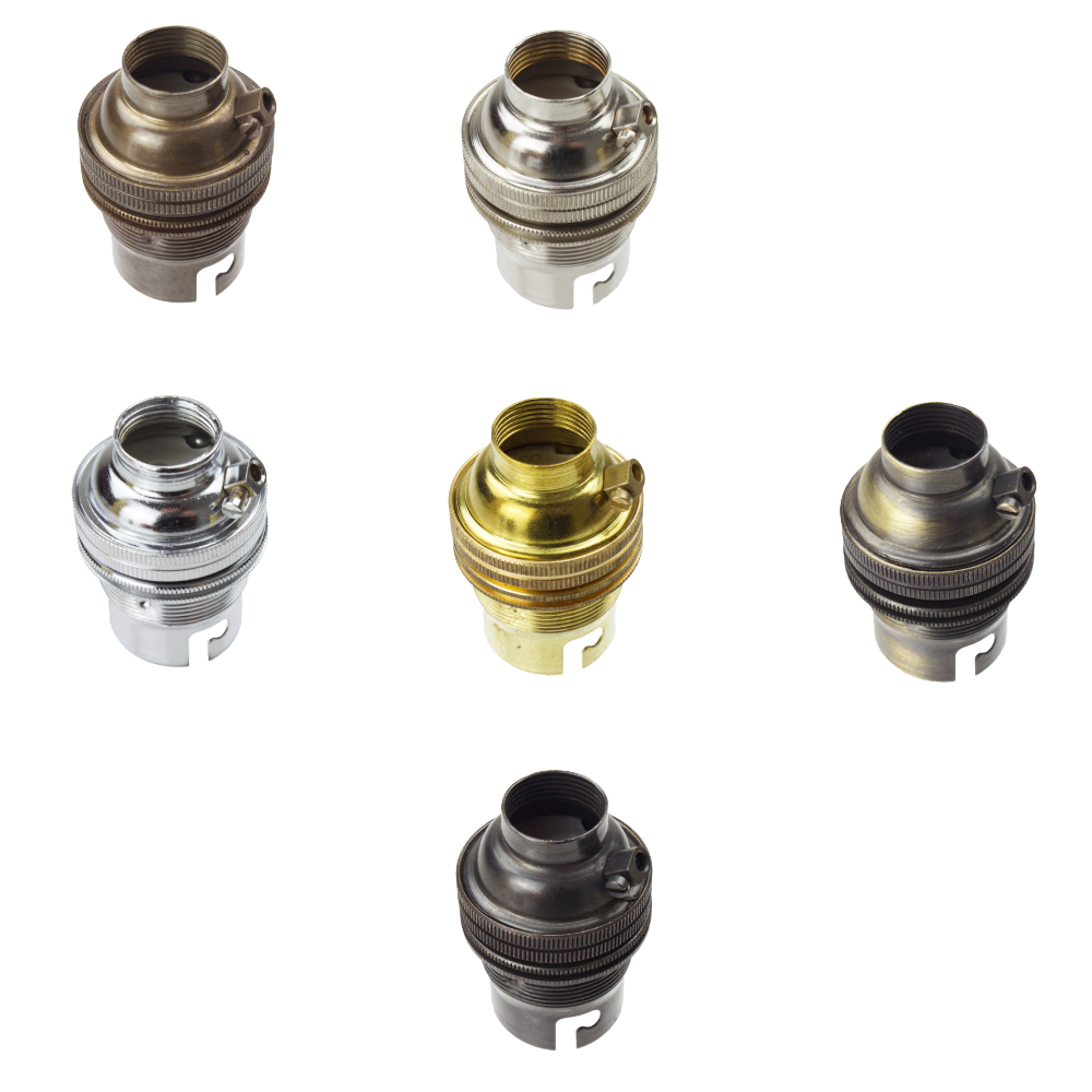 5/8" Entry BC | B22 Unswitched Lampholders 5/8" Entry BC | B22 Unswitched Lampholders