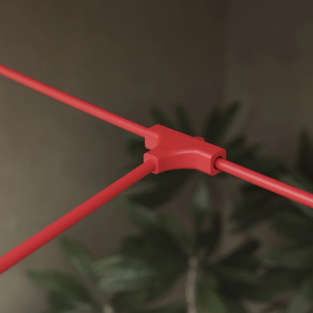 Marina modular outdoor lighting cable connection