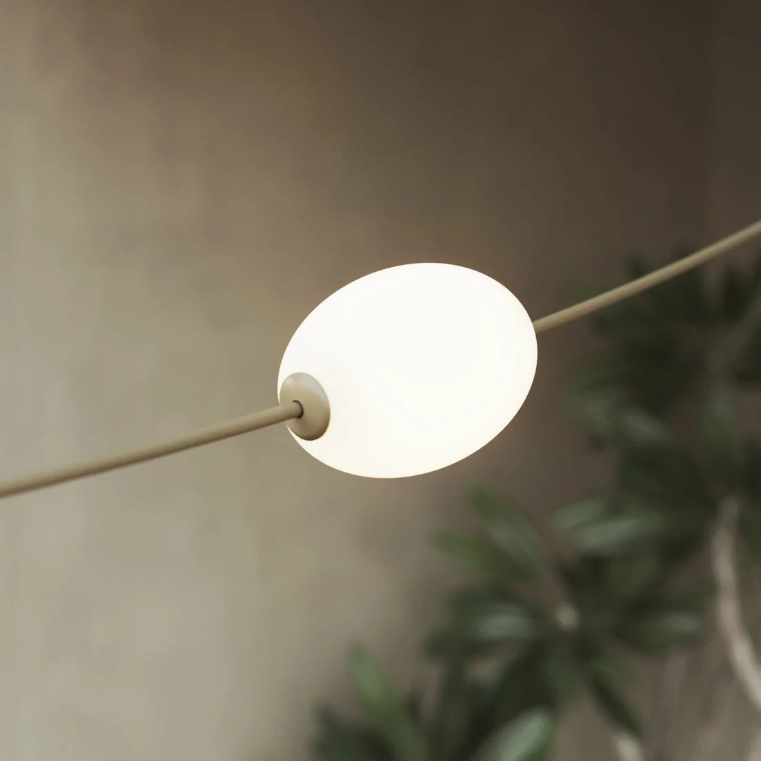 Compact Marina Elliptical outdoor light shade