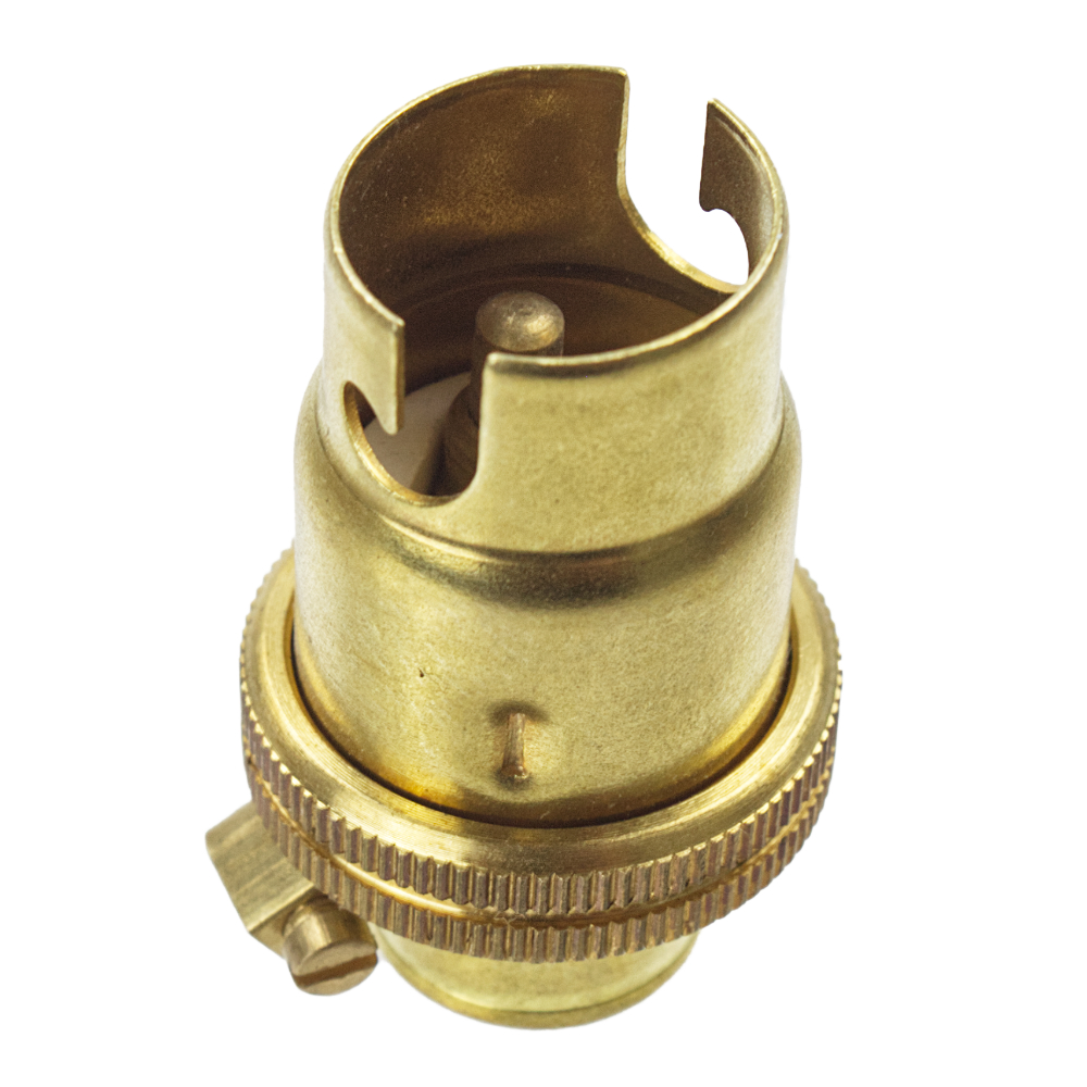 Sbc brass shop lamp holder