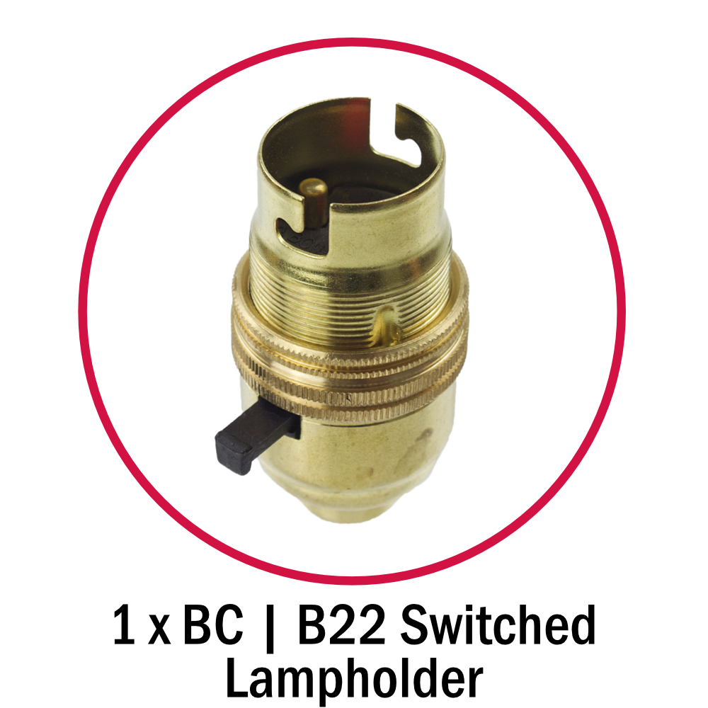 BC | B22 Switched Lampholder