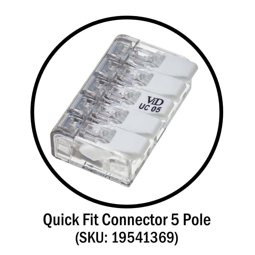 Quick Fit Connector 5 Pole