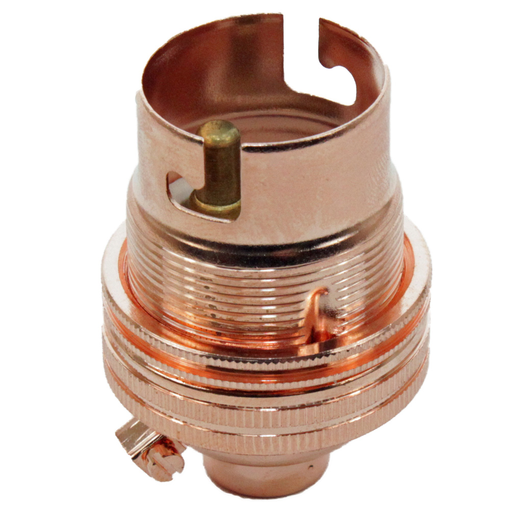 Copper Lampholder