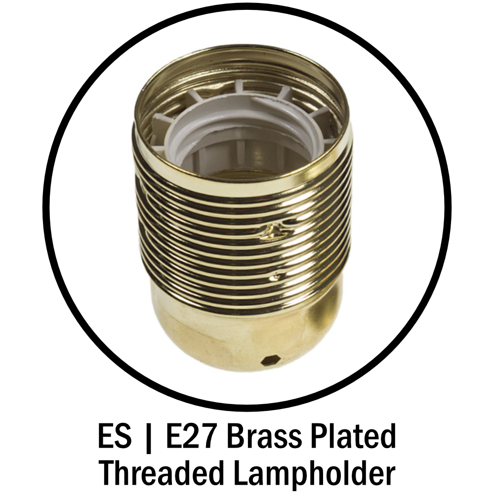 ES Brass Lampholder