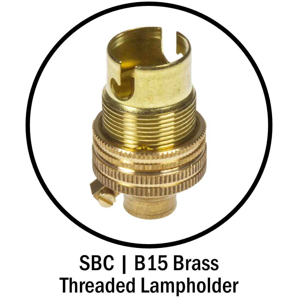 SBC Threaded Lampholder