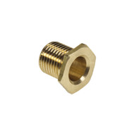 1/8-27 IPS Male Threaded Brass Hex Head Nipple