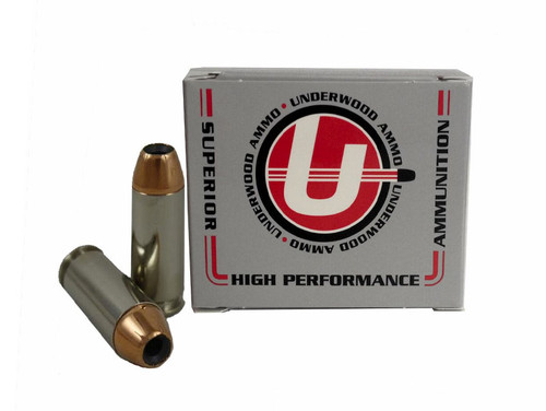 40 S&W 135gr. Jacketed Hollow Point Hunting & Self Defense Ammo
