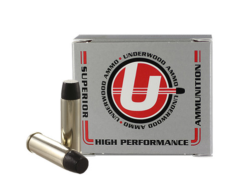 454 Casull 325gr. Long Wide Nose Gas Check Black Cherry Coated Hard Cast Hunting Ammo