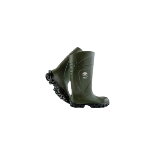M Bekina Green PU Boot - Soft Toe