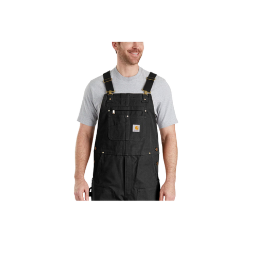 M R01 Unlined Bib - Black