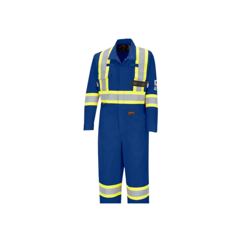 M FR 7 OZ Safety Coverall - Blue